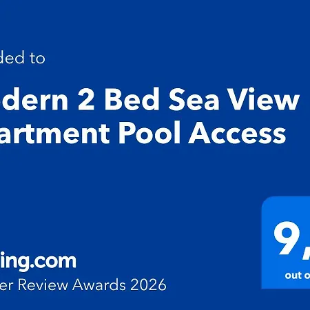 Apartmán Modern 2 Bed Sea View Pool Access Costa Adeje (Tenerife)